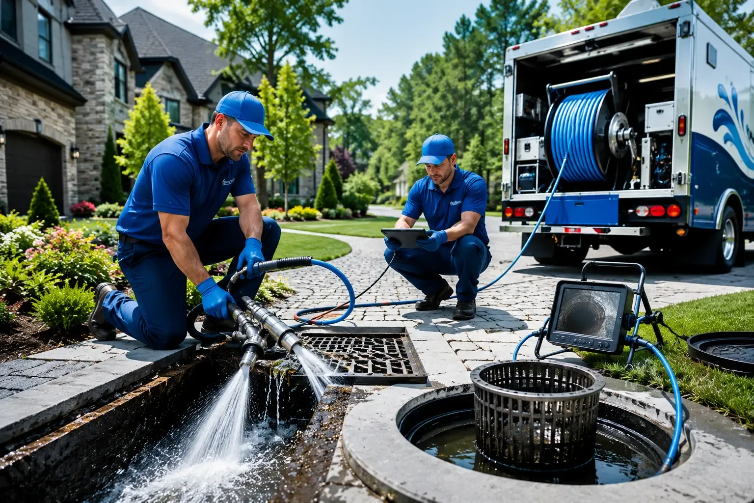 Local outdoor drain cleaning professionals in Quinton, VA