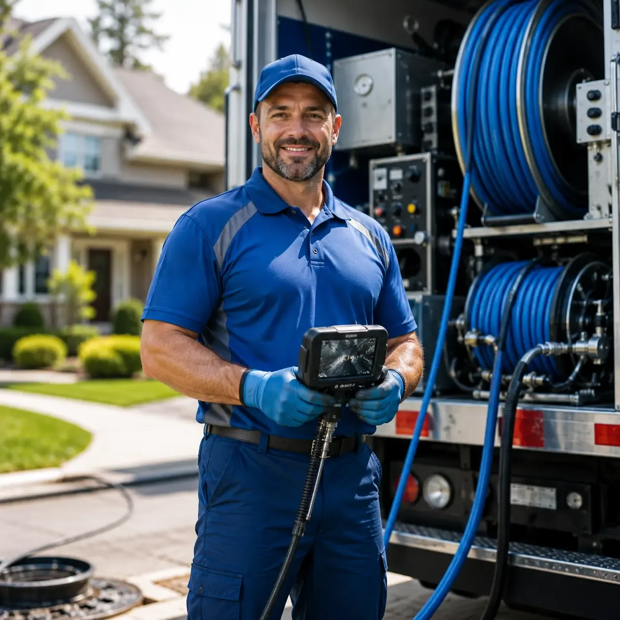 Local outdoor drain cleaning specialists in Quinton, VA
